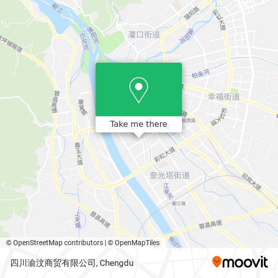 四川渝汶商贸有限公司 map