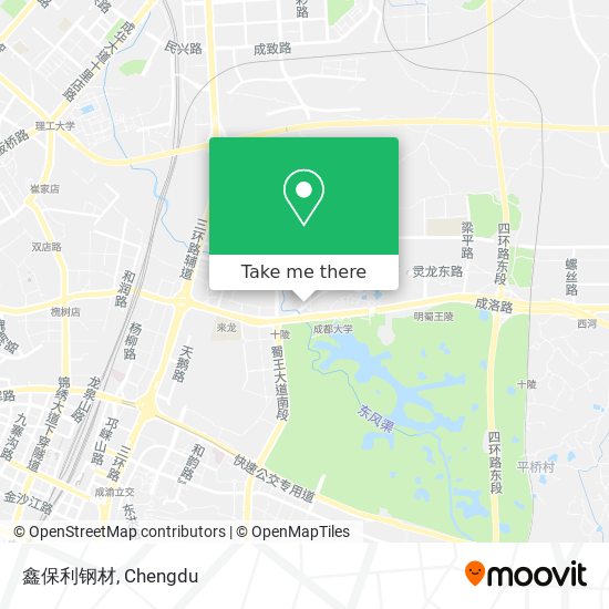 鑫保利钢材 map
