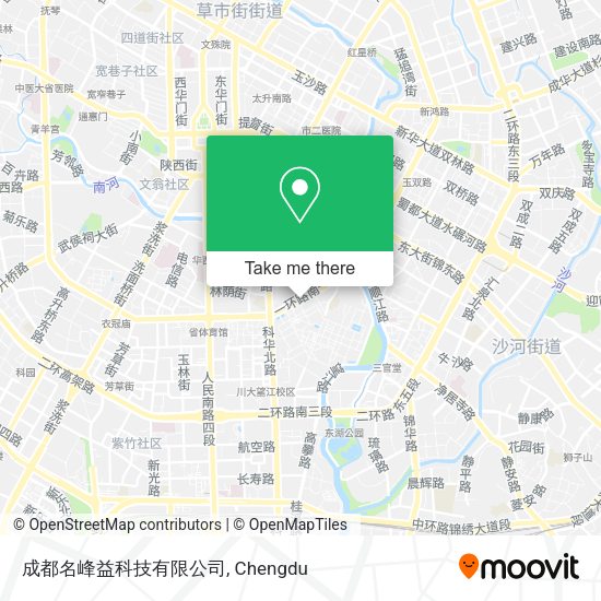 成都名峰益科技有限公司 map