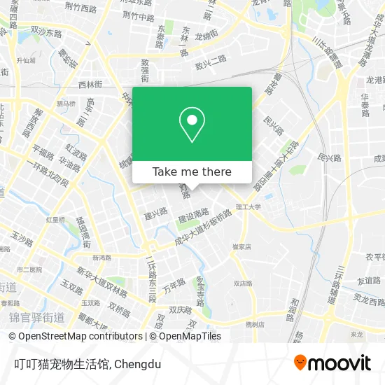 叮叮猫宠物生活馆 map