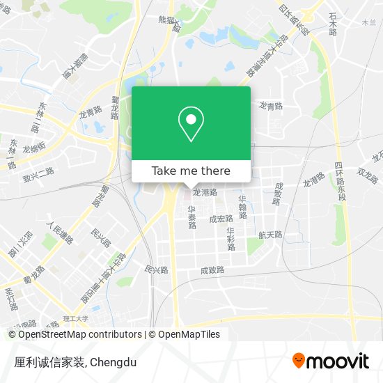 厘利诚信家装 map