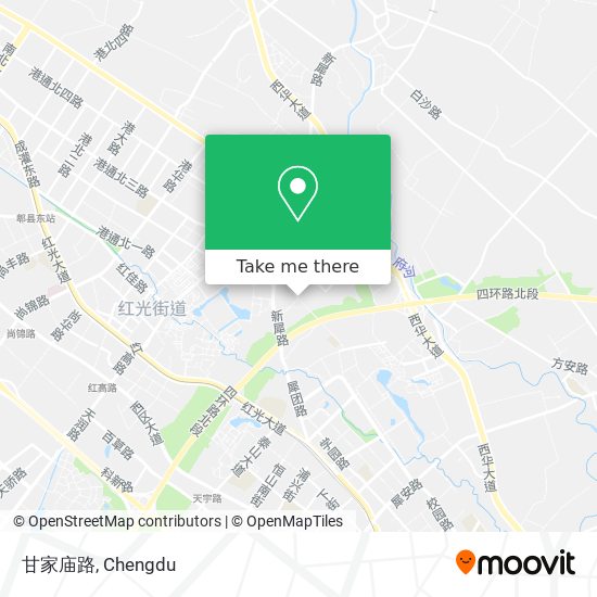 甘家庙路 map