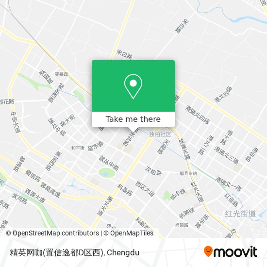 精英网咖(置信逸都D区西) map