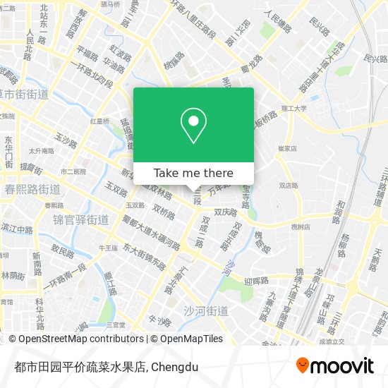 都市田园平价疏菜水果店 map