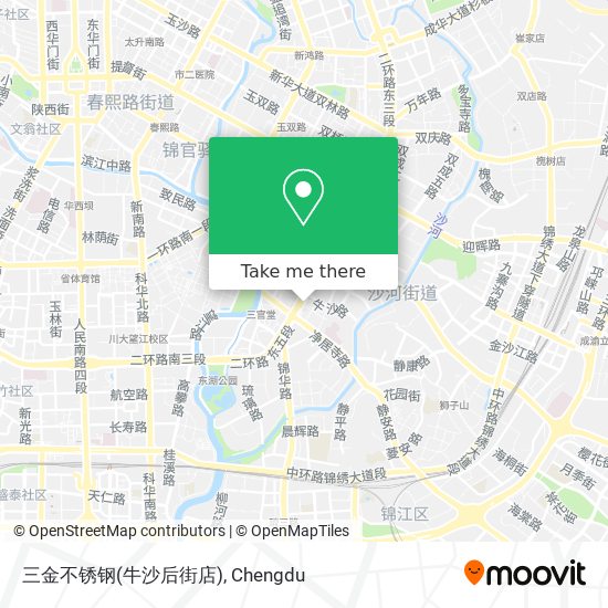 三金不锈钢(牛沙后街店) map