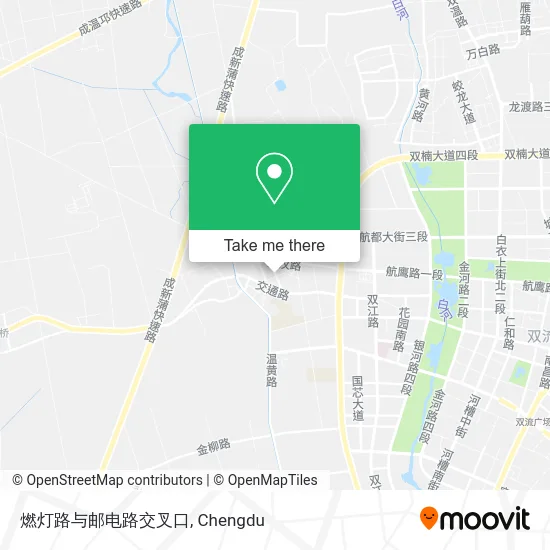 燃灯路与邮电路交叉口 map
