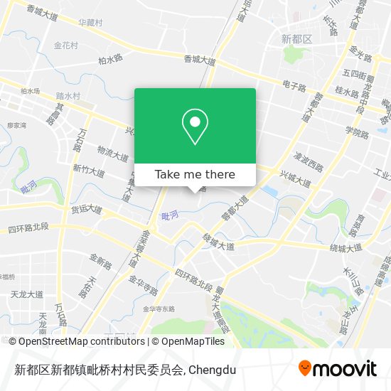 新都区新都镇毗桥村村民委员会 map
