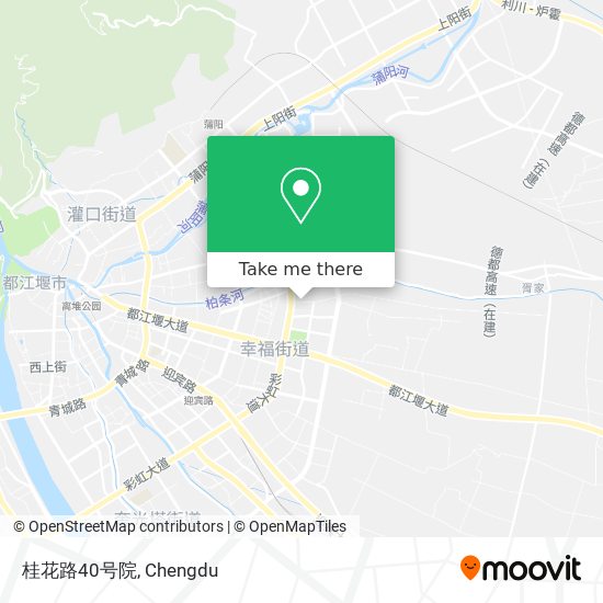 桂花路40号院 map