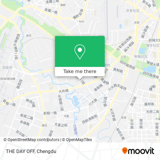 THE DAY OFF map