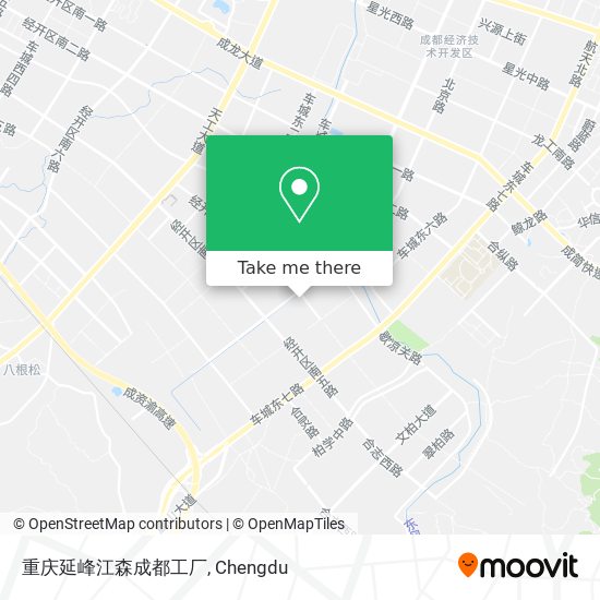 重庆延峰江森成都工厂 map