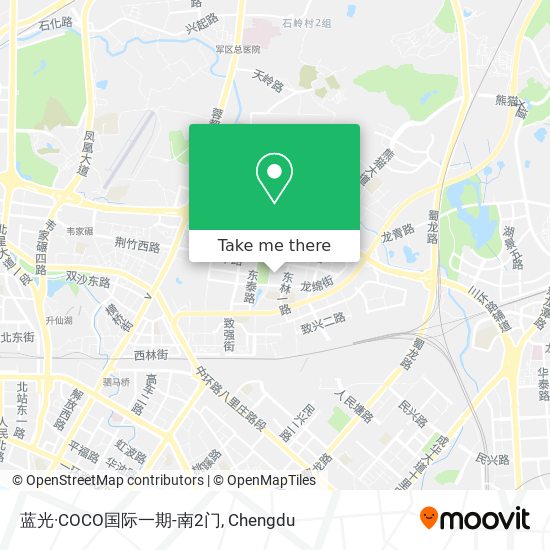 蓝光·COCO国际一期-南2门 map