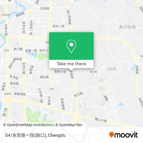 S4/东安路一段(路口) map