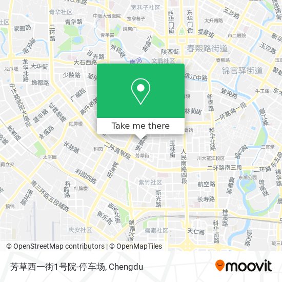 芳草西一街1号院-停车场 map