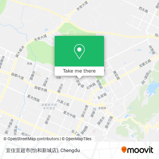 宜佳宜超市(怡和新城店) map