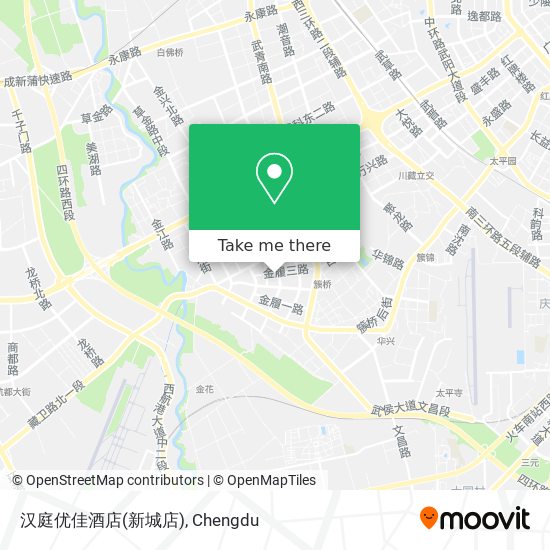 汉庭优佳酒店(新城店) map