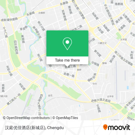 汉庭优佳酒店(新城店) map