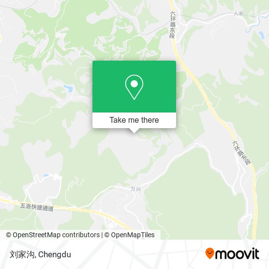 刘家沟 map
