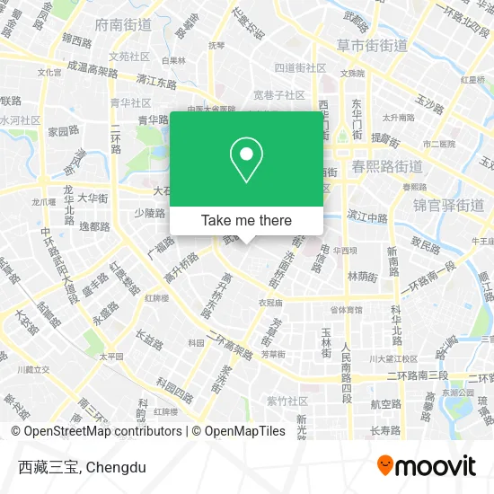 西藏三宝 map