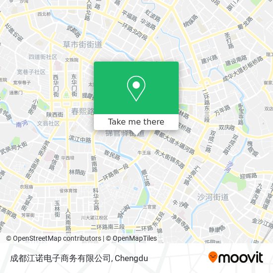 成都江诺电子商务有限公司 map
