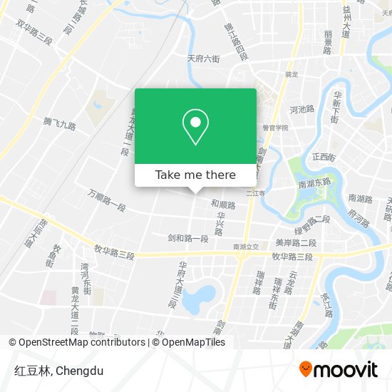 红豆林 map