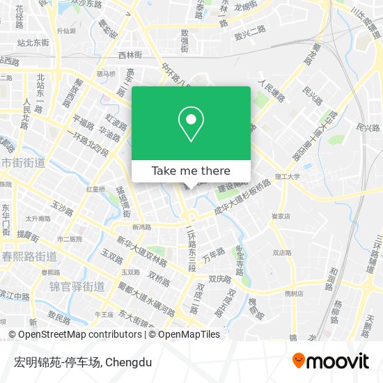 宏明锦苑-停车场 map