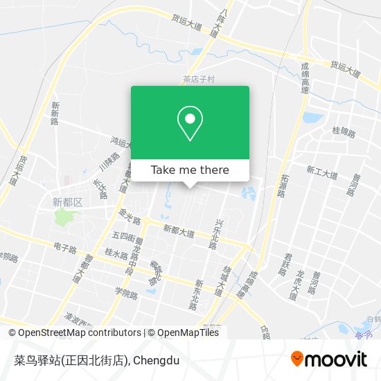 菜鸟驿站(正因北街店) map