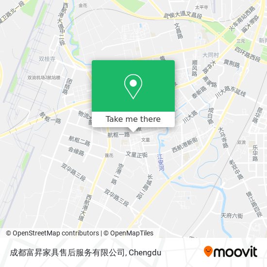 成都富昇家具售后服务有限公司 map