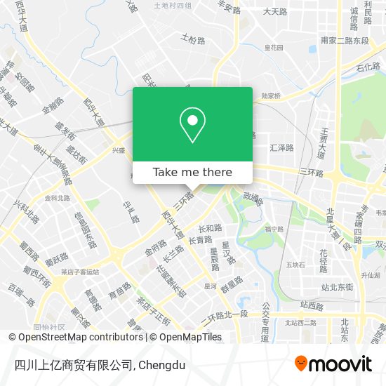 四川上亿商贸有限公司 map