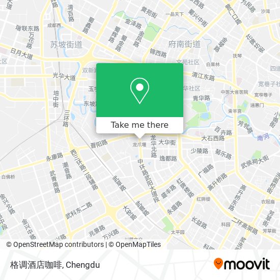 格调酒店咖啡 map