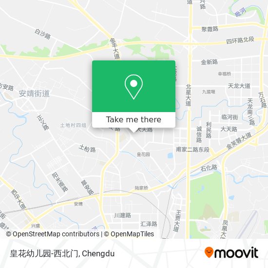 皇花幼儿园-西北门 map