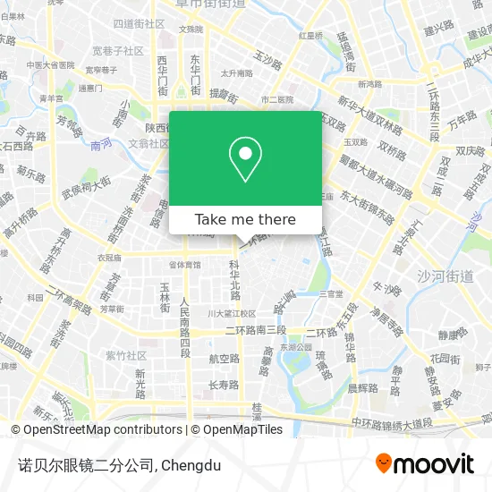 诺贝尔眼镜二分公司 map