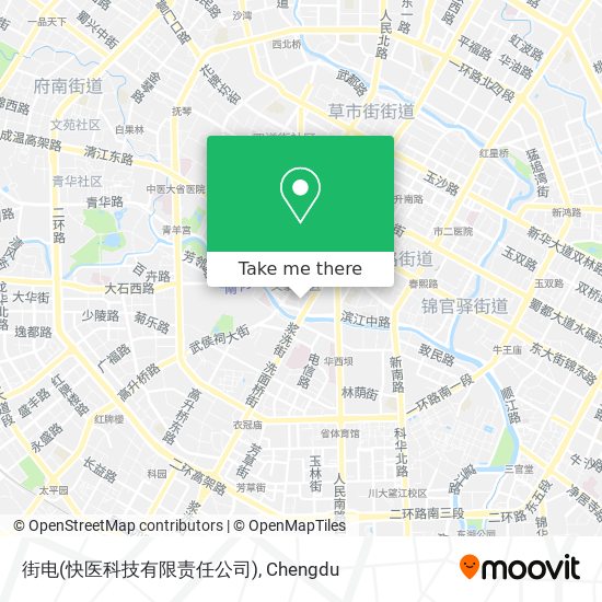 街电(快医科技有限责任公司) map