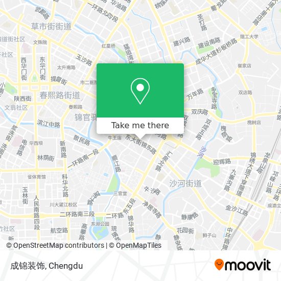 成锦装饰 map