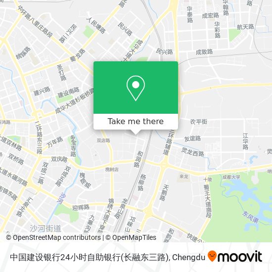中国建设银行24小时自助银行(长融东三路) map