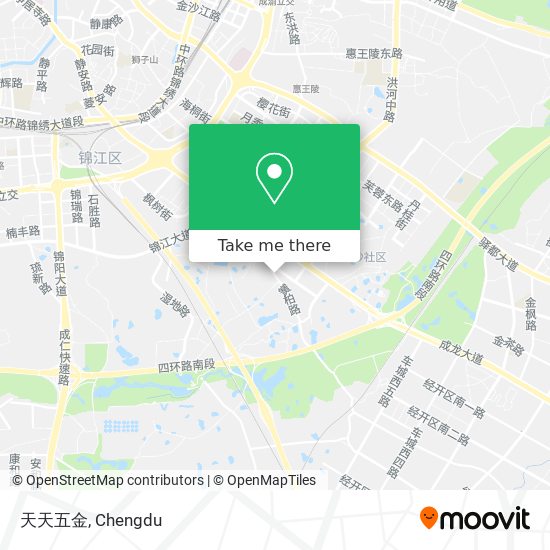 天天五金 map