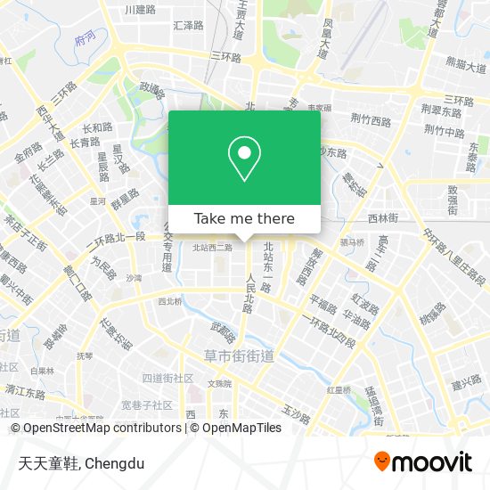天天童鞋 map