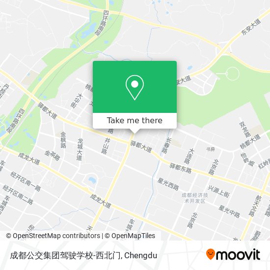 成都公交集团驾驶学校-西北门 map