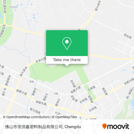 佛山市张洪鑫塑料制品有限公司 map
