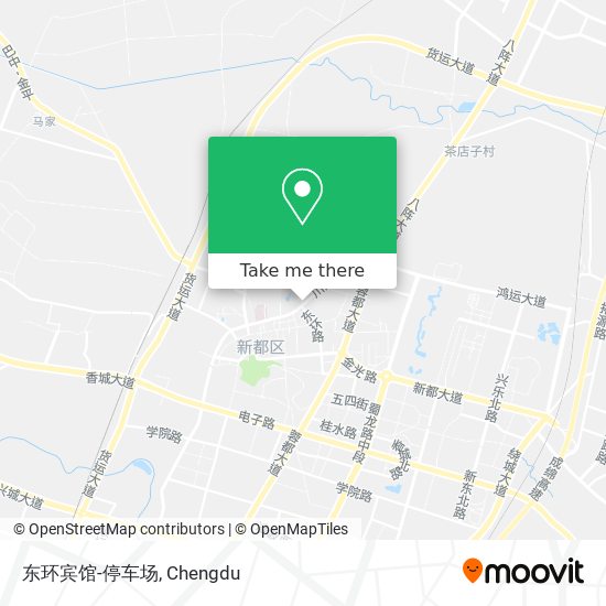 东环宾馆-停车场 map