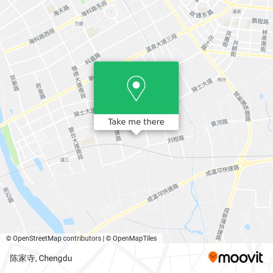 陈家寺 map
