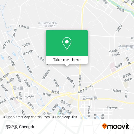 陈家碾 map