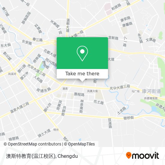 澳斯特教育(温江校区) map