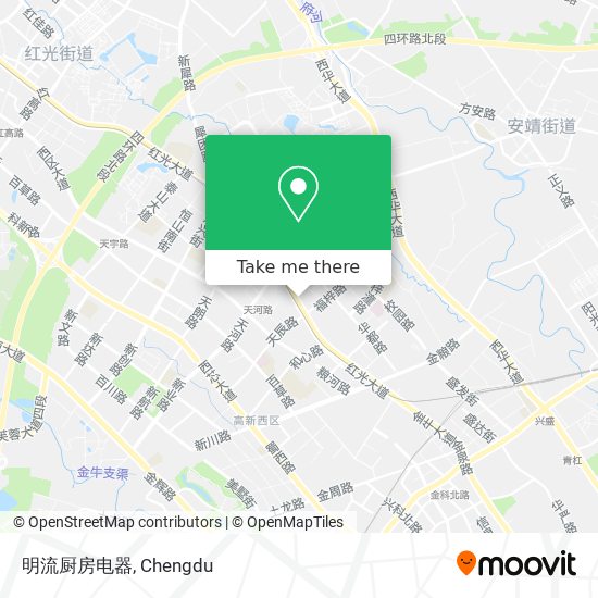 明流厨房电器 map