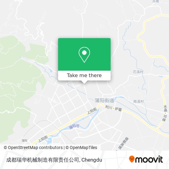成都瑞华机械制造有限责任公司 map