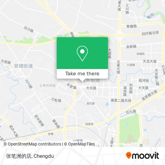 张笔洲的店 map