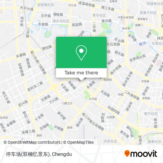 停车场(双楠忆景东) map