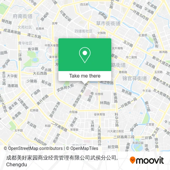 成都美好家园商业经营管理有限公司武侯分公司 map