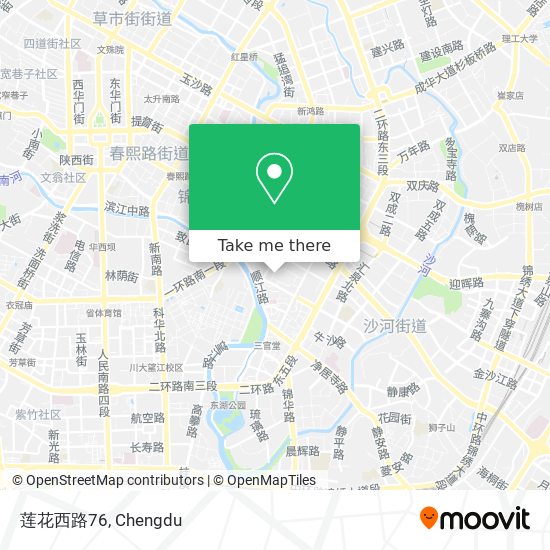 莲花西路76 map