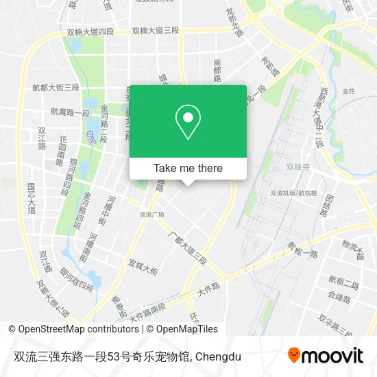 双流三强东路一段53号奇乐宠物馆 map