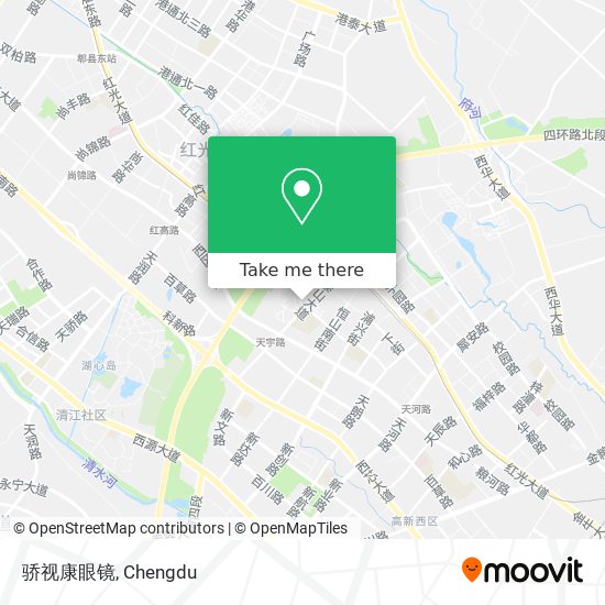 骄视康眼镜 map